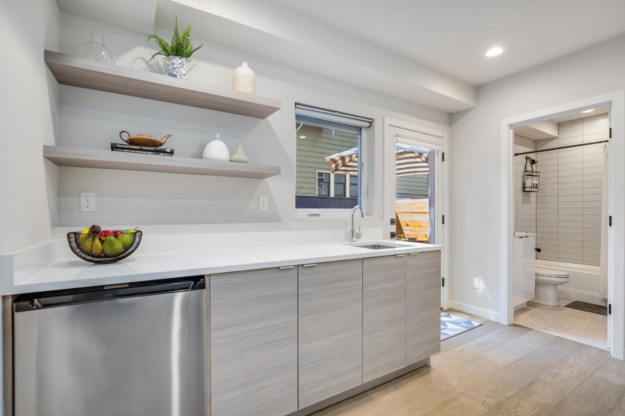 Rooftop Patio With Waterview, Private Garden & Grill 3Br 3Ba- Modern Cityscape Seattle Ngoại thất bức ảnh
